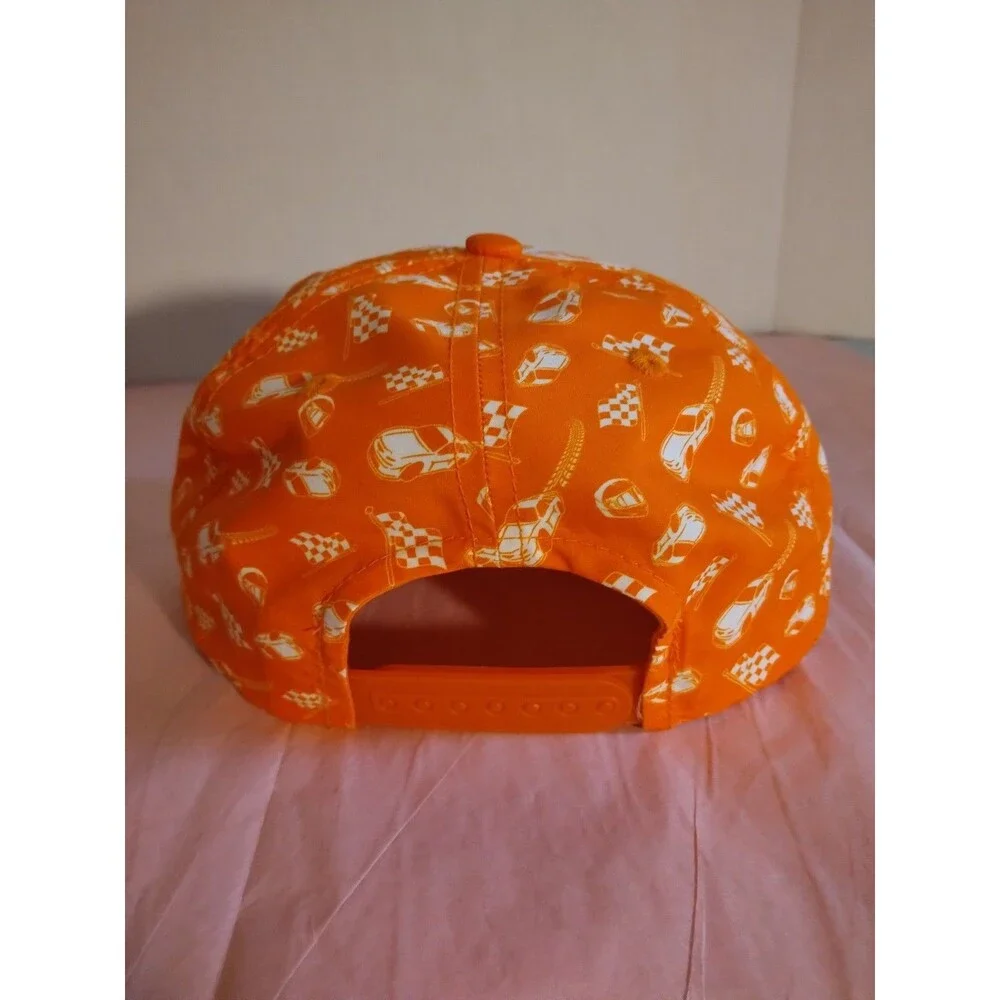 Toyota Racing Trucking Cap Orange And White Adjustable OEM